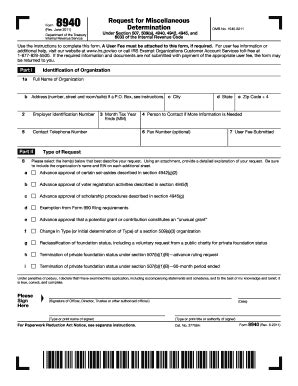 Form 8940 Fill Online Printable Fillable Blank PdfFiller