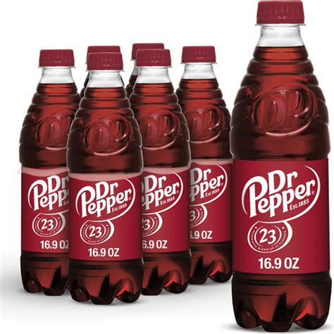 Dr Pepper Soda 6 Pack 6 Ea Soft Drinks Festival Foods Shopping