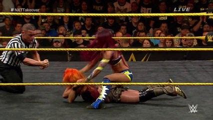 One year ago today: Sasha Banks vs Becky Lynch - NXT TakeOver ...