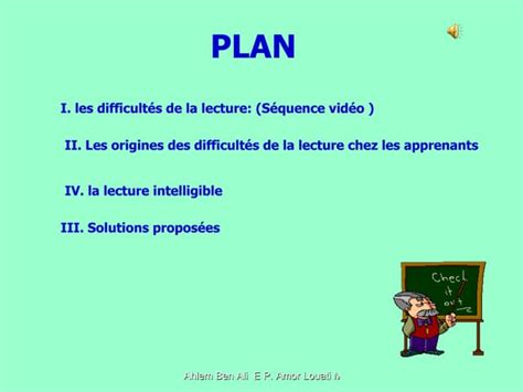 Les Difficultés De La Lecture Ppt