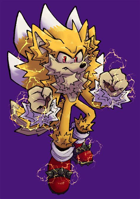 Super Werehog 2023 Redraw By Eloaholiveira On Deviantart