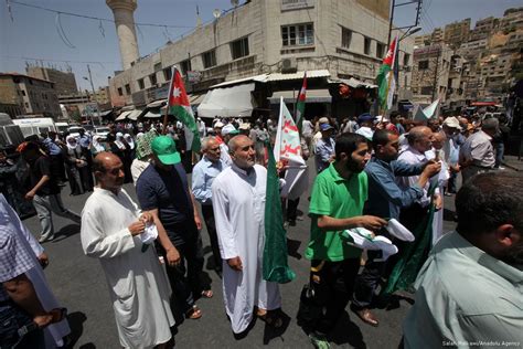 Demonstration In Jordan Middle East Monitor