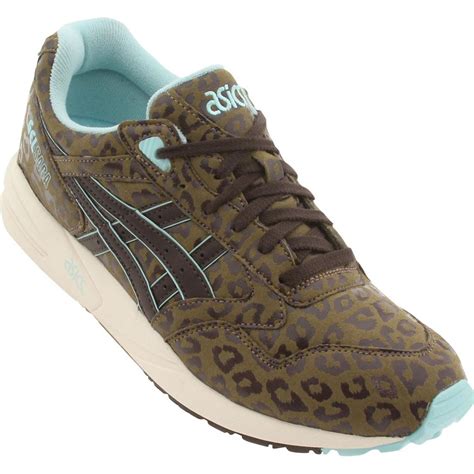 Asics Men Gel Saga Leopard Brown Light Brown Dark Brown