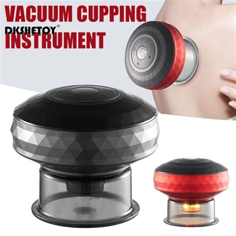 Mode Electric Cupping Massage Device Wireless Gua Sha Heat Cupping