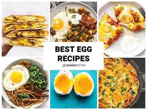 Best Egg Recipes Budget Bytes