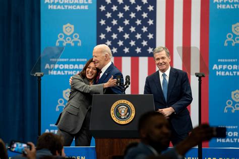 In Raleigh Biden And Harris Celebrate Their Administrations Record Of