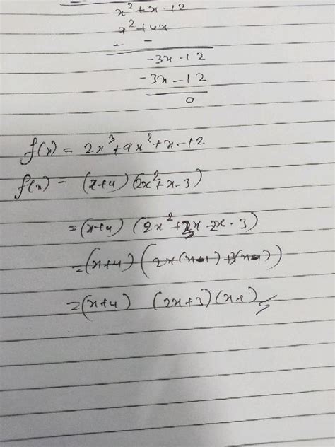 By Factor Theorem Show That X 3 And 2x 1 Are Factors Of 2x 2