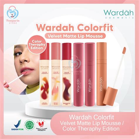 Jual Wardah Colorfit Velvet Matte Lip Mousse Color Theraphy Edition