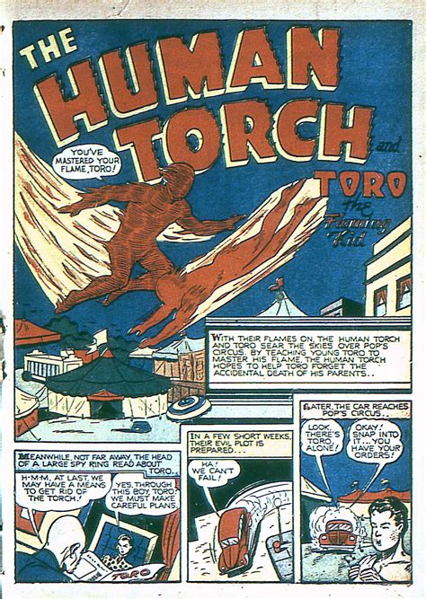 Human Torch Comics Vol 1 2 Gallery | Comic Book Art Wiki | Fandom