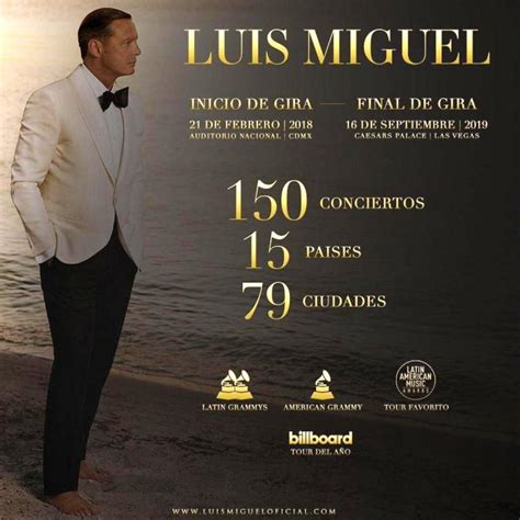 Luis Miguel Boletos 2023 Precios En CDMX Guadalajara Y Monterrey