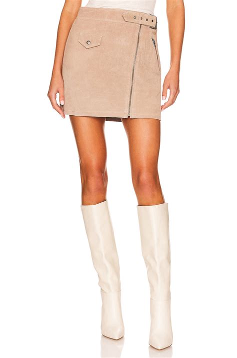 BLANKNYC Moto Mini Skirt In Bare It All REVOLVE