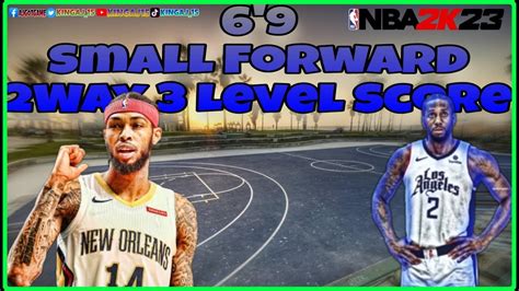 Nba K Mycareer Build Small Forward Read Description Youtube