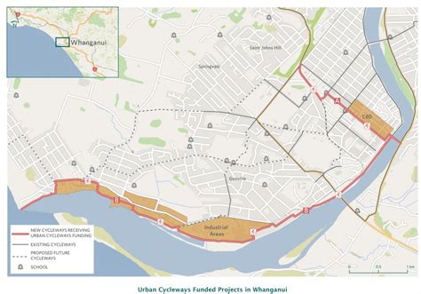 Whanganui Urban Cycleways Programme NZ Transport Agency Waka Kotahi