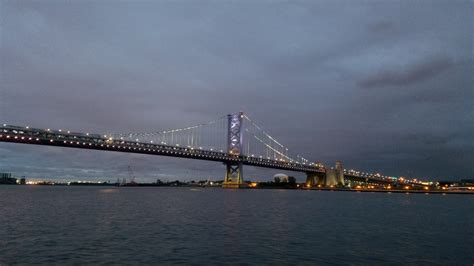 Ben Franklin Bridge Pedestrian Walkway The Constitutional Walking