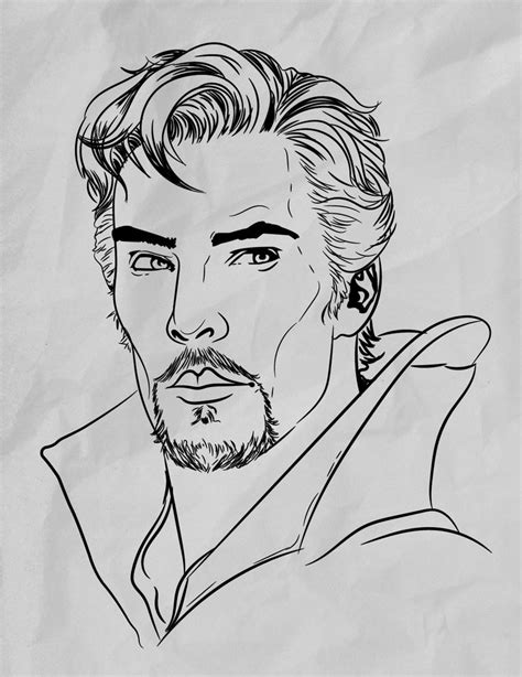 How To Draw Doctor Strange Step By Step Guide Marvel Drawings