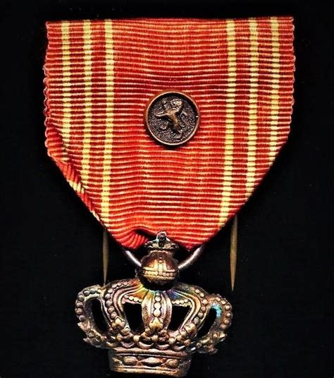 Aberdeen Medals Belgium Cross Of War 1940 1953 Croix De Guerre 1940