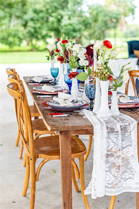 Patriotic Wedding Inspiration Shoot Bridalguide