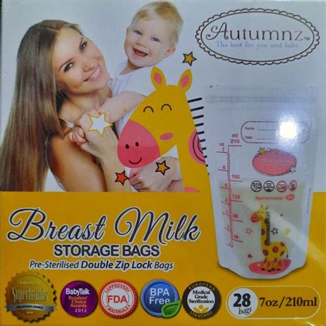 Autumnz Breast Milk Storage Bag Oz Ml Shopee Malaysia