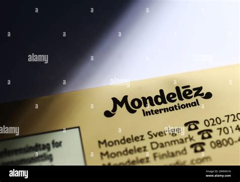 Signs And Symbols Mondelez International Inc Logo Stock Photo Alamy