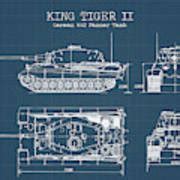 WW2 TANK Blueprint Digital Art By Dennson Creative Fine Art America