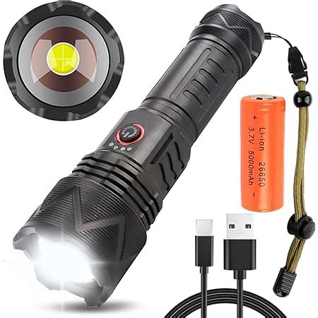 Luxjumper Led Rechargeable Lumens Tactical Torches Super Bright