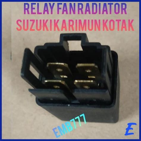 Jual Relay Omron Fan Radiator Relay Fuel Pump Suzuki Karimun Kotak