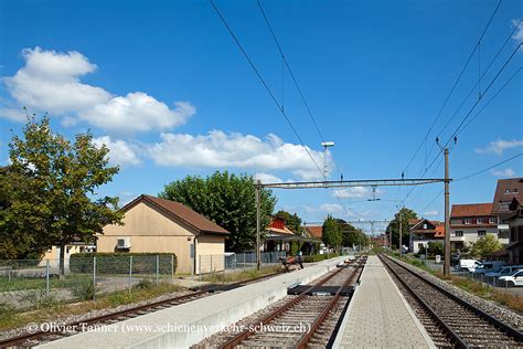 Bild Bahnhof Steckborn Schienenverkehr Schweiz Ch