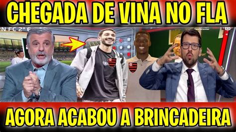 AGORA ACABOU A BRINCADEIRA CHEGADA DE VINA NO FLAMENGO NOS EUA YouTube