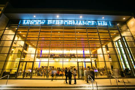 Moody Performance Hall Atandt Performing Arts Center