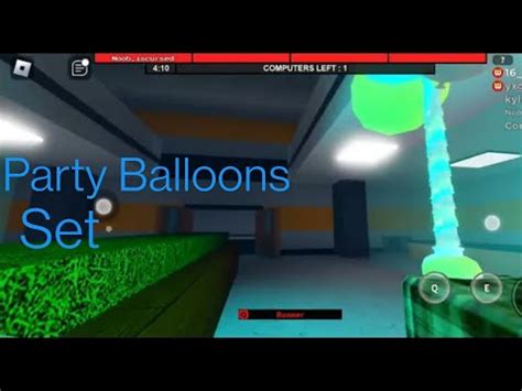 Party Balloons Set In Flee The Facility Youtube