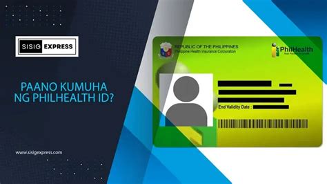 Paano Kumuha Ng Philhealth Id