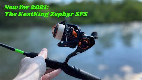 NEW 2021 KastKing Zephryr SFS Ultralight Finesse Spinning Reel Unboxing