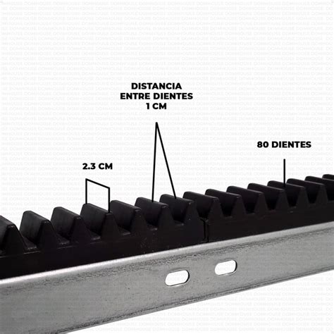 Cremallera Standard M M Seg Original Para Motor De Porton Corredizo