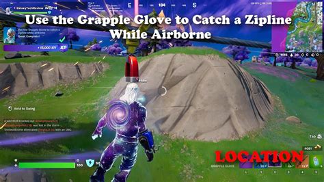 Use The Grapple Glove To Catch A Zipline While Airborne Location Youtube