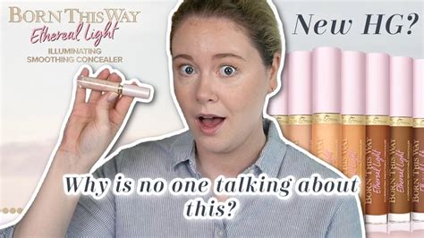 Dry Skin Review Hr Wear Test Too Faced Born This Way Ethereal