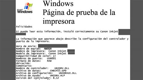Prueba de la impresora - Imprimir página de prueba. ¿Cuál es mejor ...