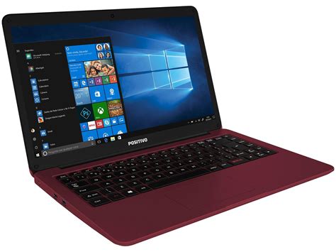 Notebook Positivo Motion Red C Tb Intel Dual Core Gb Tb