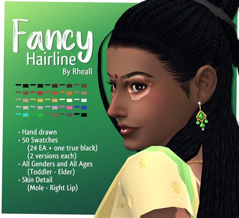 Sims 4 Hairline CC