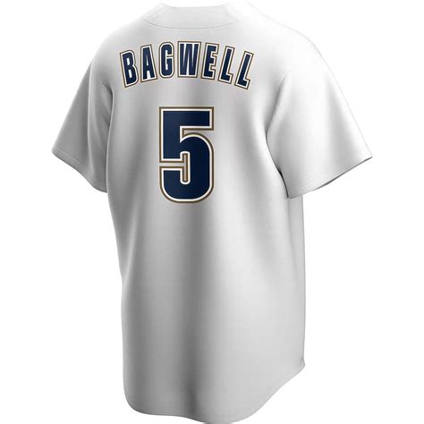 Nike Mens Houston Astros Bagwell Official Cooperstown Jersey Academy