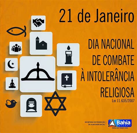 21 De Janeiro Dia Nacional De Combate à Intolerância Religiosa Biblioteca Pública Do Estado