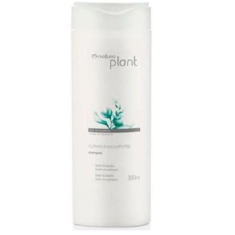 Shampoo Natura Plant Curvas Envolventes 300mL Shampoo Bottle Beauty