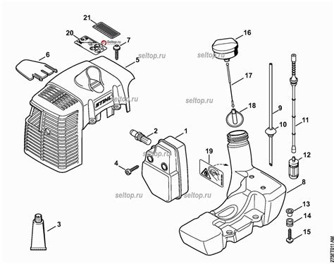 Exploring The Components Of The Stihl Ht A Visual Guide