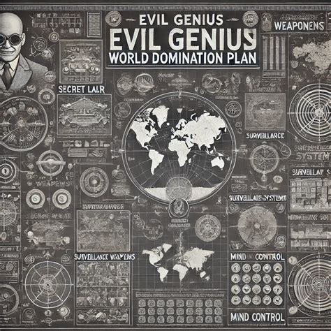 Evil Genius World Domination Blueprint David Smalldon Digital Designs