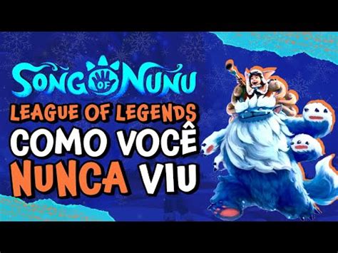 O JOGO MAIS EMOCIONANTE DA RIOT I REVIEW SONG OF NUNU I LEAGUE OF