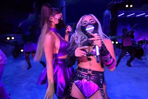 Lady Gaga Performs Chromatica Medley Rain On Me With Ariana Grande