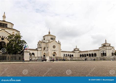 Monumental Cemetery Of Milan Cimitero Monumentale Di Milano Is One Of