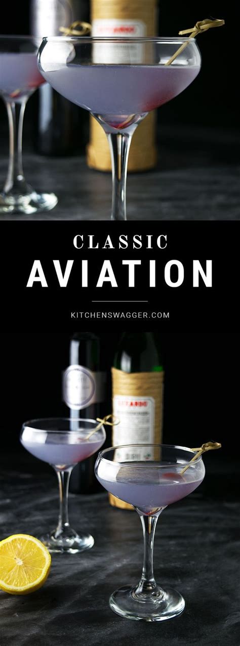 The Classic Aviation Cocktail Is Smooth Flowery Assertive Yet Sweet