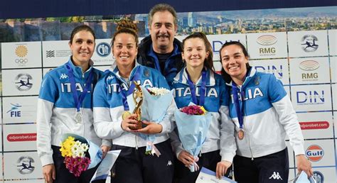 Coppa Del Mondo Di Fioretto Femminile Trionfo Storico Dellitalia A