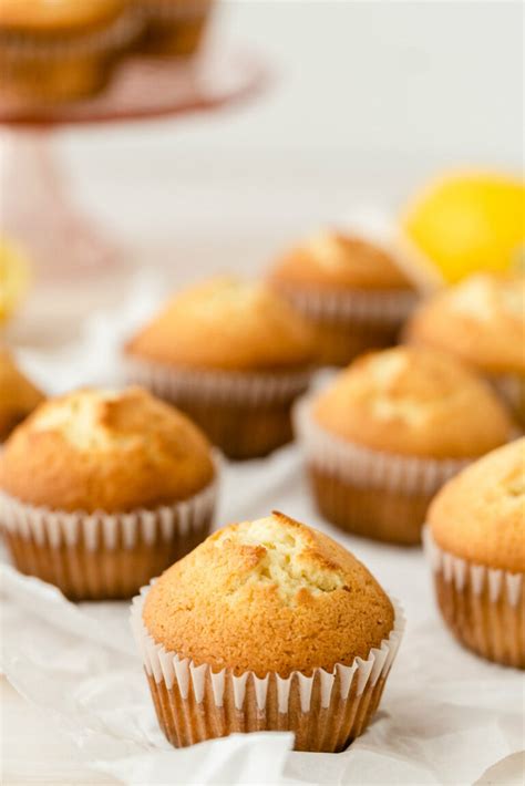 Lemon Pound Cake Muffins - Recipe Girl