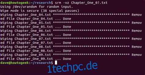 So L Schen Sie Dateien Sicher Unter Linux Techpc De